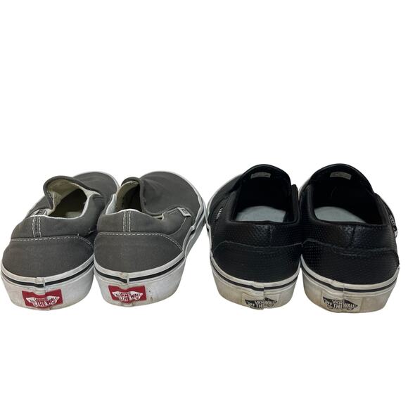 VANS OFF THE WALL T Shirt Shoes Lot of 4 Skater Casual Comfort Loafers S 8W 6.5M - Picture 9 of 11